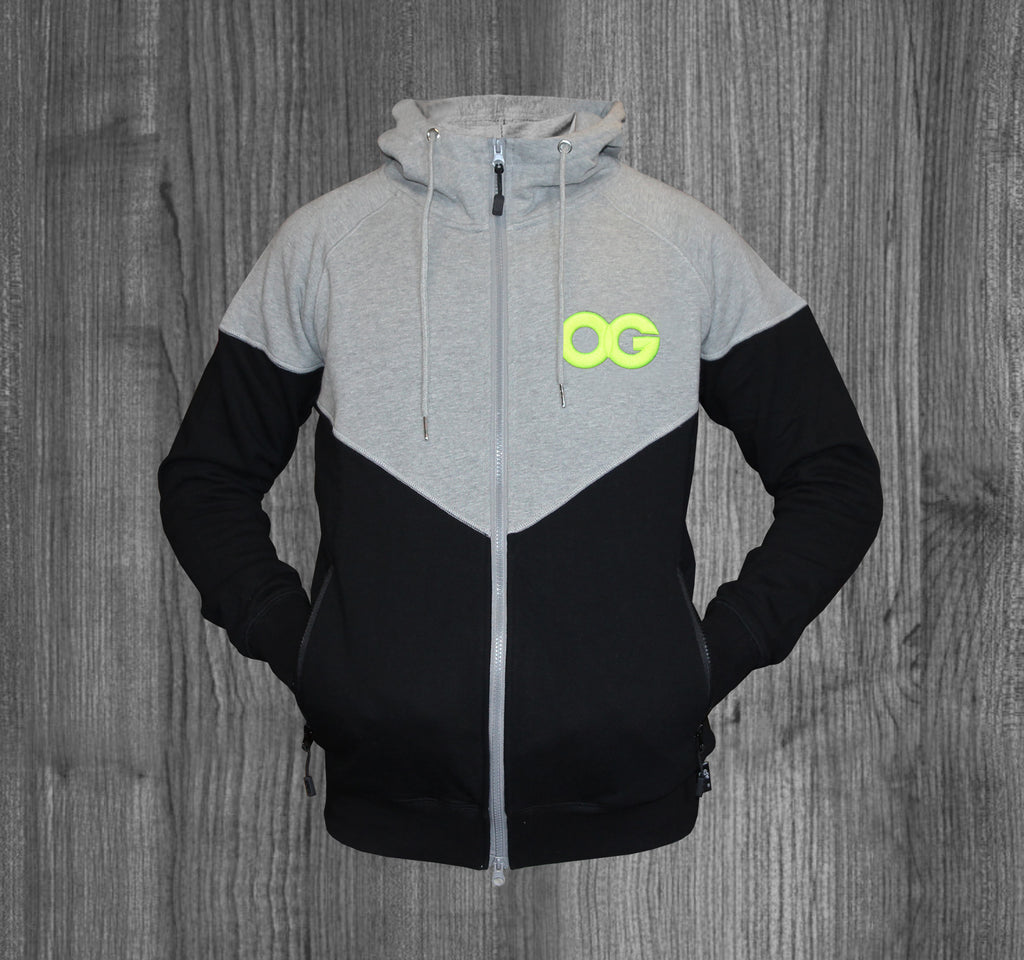 トップス TNT OL-Logo Zip Up Hoodie Heather Grey Classic Full-Zip Hoodie - Heather Grey | Parallel