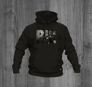 BIG SUPER HOODY.  BLACK