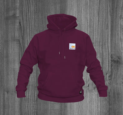 VANDAL-A OG SUPER HOODY.  BORDEAUX