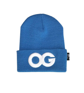 OG BEANIE. CAROLINA / 3D WHITE