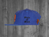 NY STATE OF MIND SNAP BACK.  ROYAL BLUE