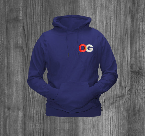 OG HOODY.  NAVY BLUE / OLYMPIC