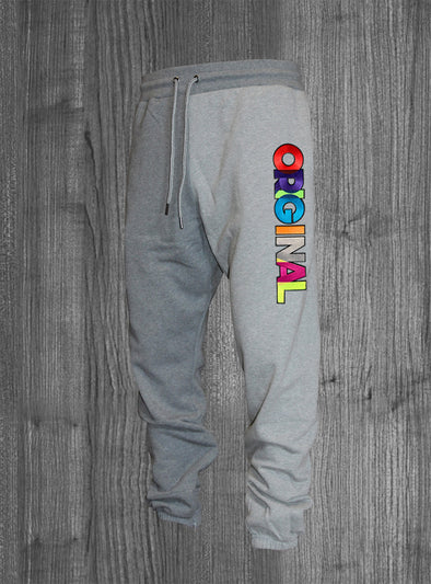 ORIGINAL SWEATPANTS.  GREY MIX / MULTI COLOR