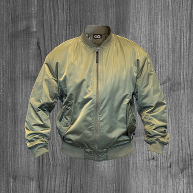 OG CREST BOMBER JACKET.  OLIVE