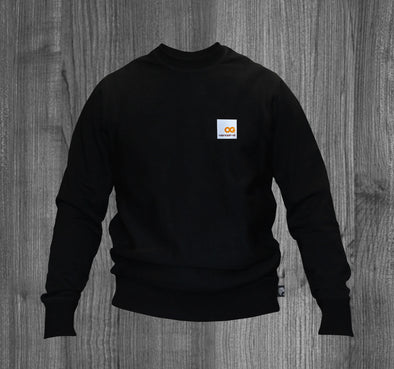 OG / VANDAL-A CREW SWEATSHIRT.  BLACK