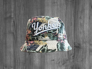 YONKERS FLORAL BUCKET HAT.