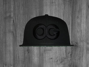 OG 59/50 FITTED HAT.  BLACK