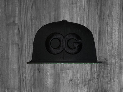 OG 59/50 FITTED HAT.  BLACK