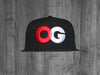 OG 59/50 FITTED HAT.  B/RED