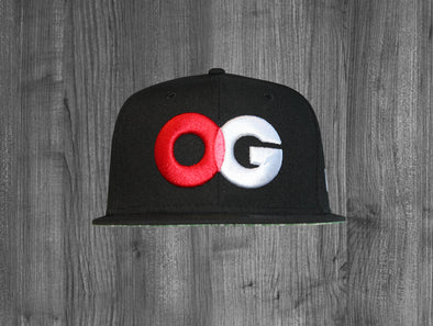 OG 59/50 FITTED HAT.  B/RED