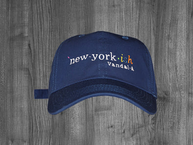 NEW YORK - ISH DAD HAT.  NAVY